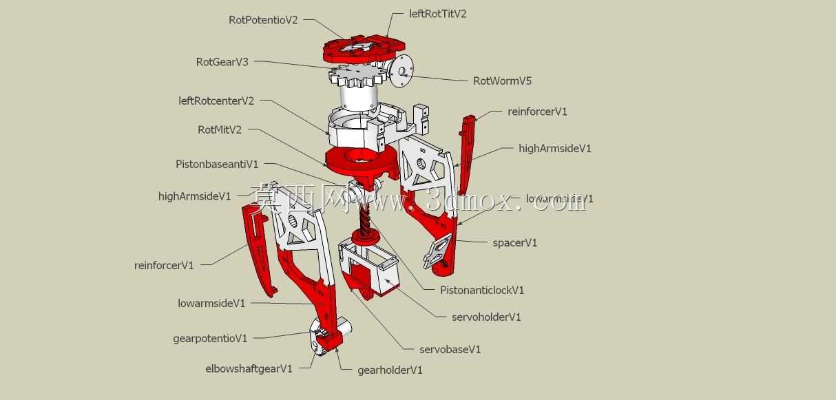 InMoov CAD手册