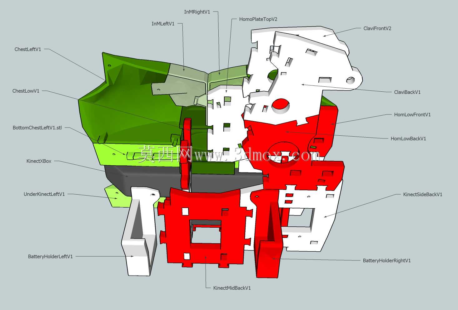 InMoov CAD手册