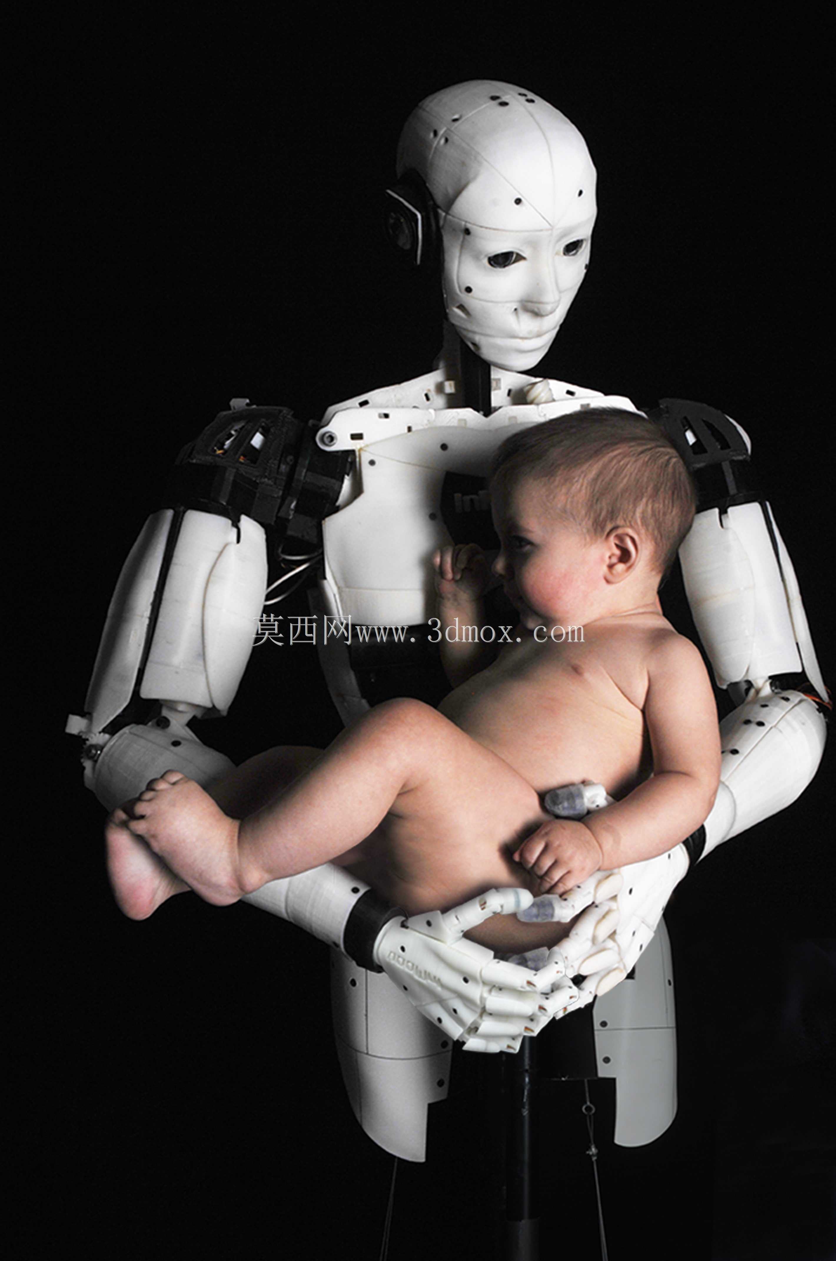 InMoov je první开源3D ti?těnyrobot v?ivotnívelikosti
