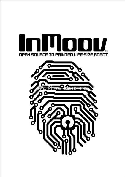 InMoov je první开源3D ti?těnyrobot v?ivotnívelikosti