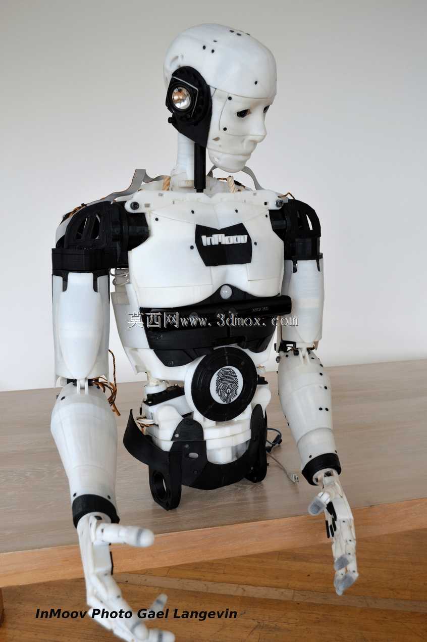 InMoov je první开源3D ti?těnyrobot v?ivotnívelikosti