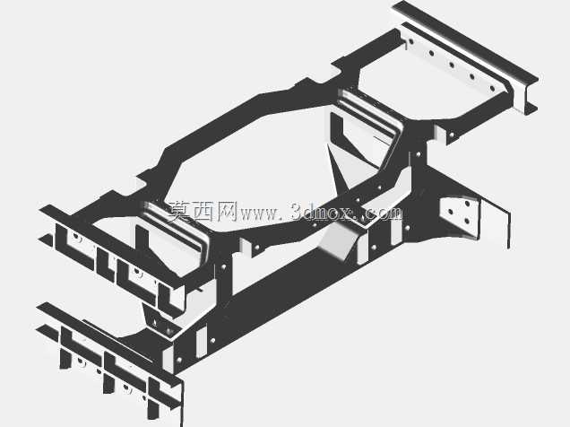 ZF前桥系统RL 75 E的托架总成