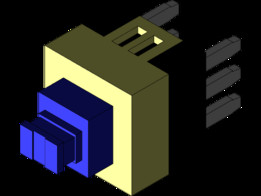 微动开关7x7 6针