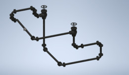 ��Autodesk Inventor����ƵĹܵ�����ģ��