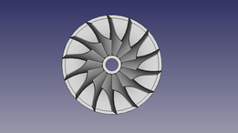 #Freecad�ϵ�ѹ����Ҷ��������