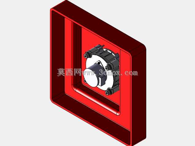 多级径向串联谐波齿轮箱