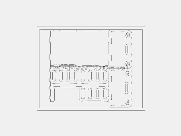 9) 20随机dxf图案