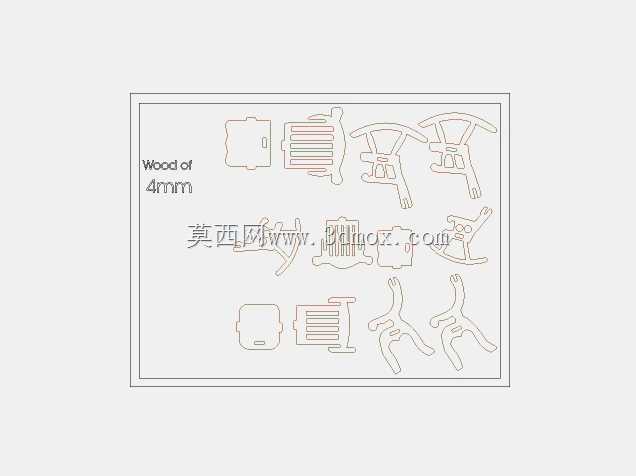 9) 20随机dxf图案