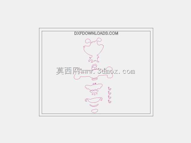 9) 20随机dxf图案