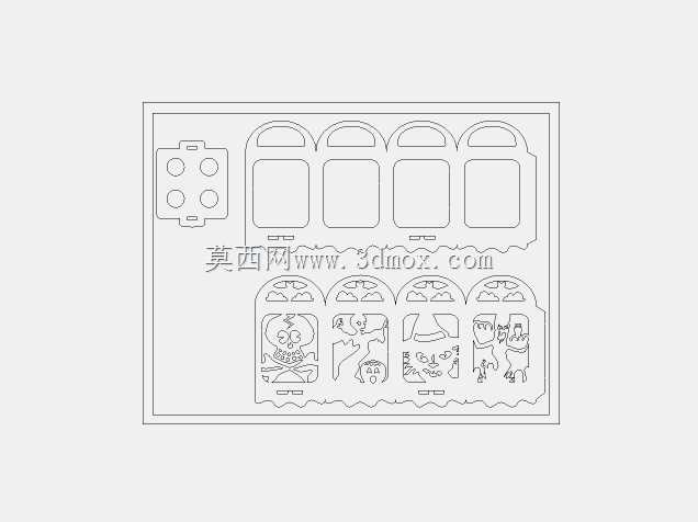 9) 20随机dxf图案