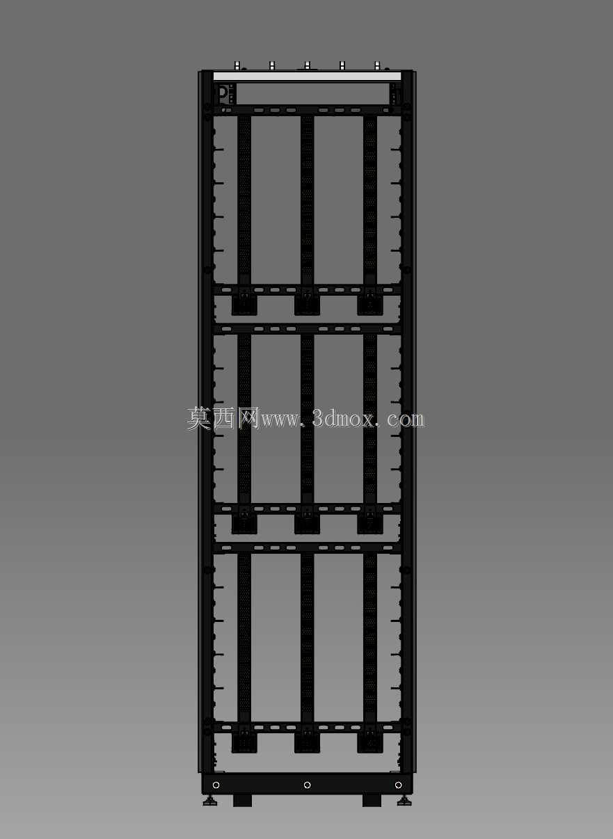 开放式机架单线机架V1,42 OU,600x1065 21“