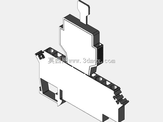 带5x20mm定影器支架的弹簧接线板