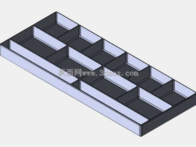 3D\u Printable\u Small\u Screw\u Divider\u容器