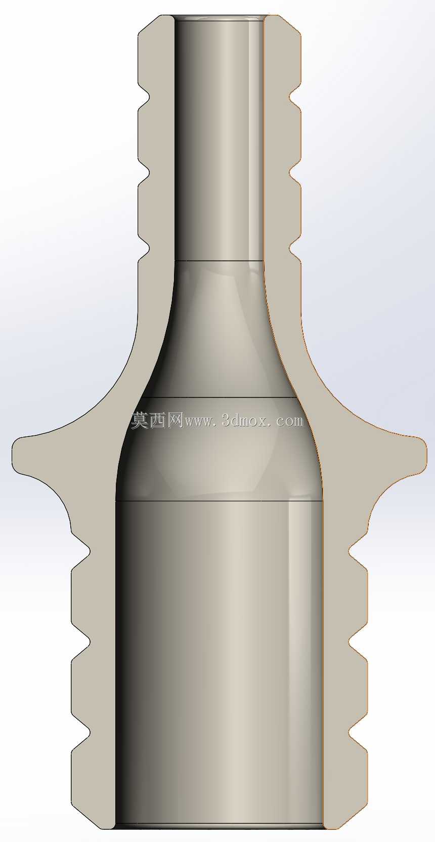3D可打印软管适配器