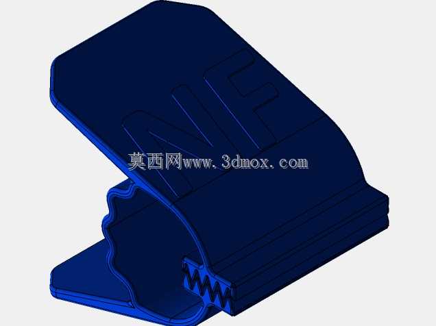 3D可打印芯片袋夹
