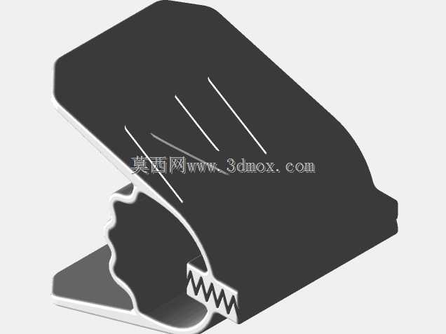 3D可打印芯片袋夹