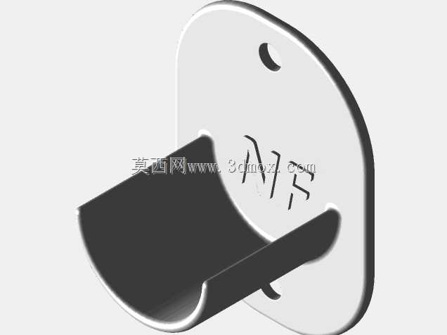3D可打印灯丝线轴支架(或纸巾支架)