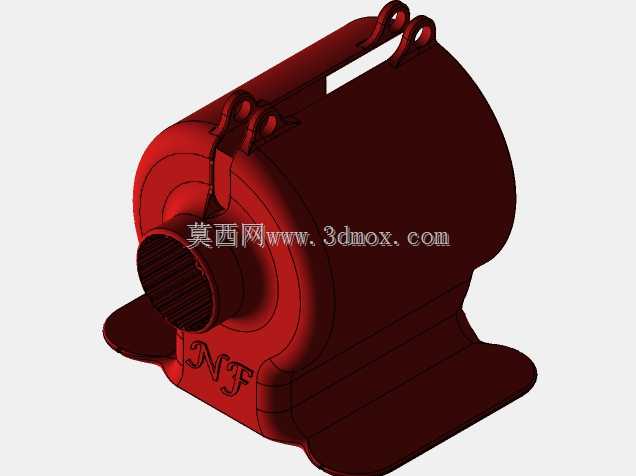3D可打印电机至Dremel轴1对1适配器\u0026人字齿轮箱适配器(自顶向下设计方法)