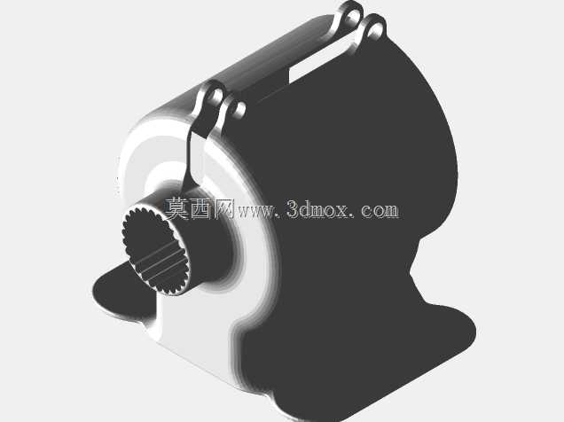3D可打印电机至Dremel轴1对1适配器\u0026人字齿轮箱适配器(自顶向下设计方法)