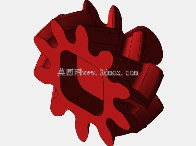 3D可打印电机至Dremel轴1对1适配器\u0026人字齿轮箱适配器(自顶向下设计方法)