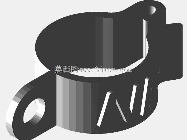 3D可打印电线或软管夹