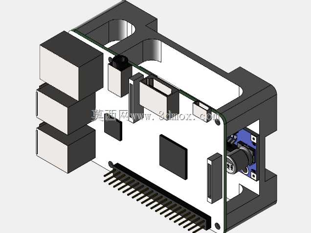 Raspberry Pi 3֧�ܣ�����LM2596 DC-DC��ѹת����ģ��