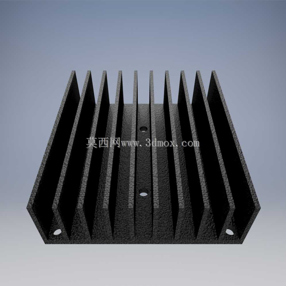 Auber SSR 25A固态继电器外部散热器HS25ET