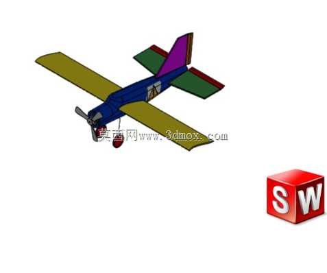 RC plane fix wing_训练器模型