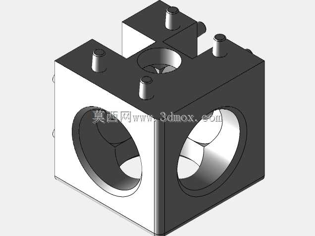 30x30铝型材的立方连接器