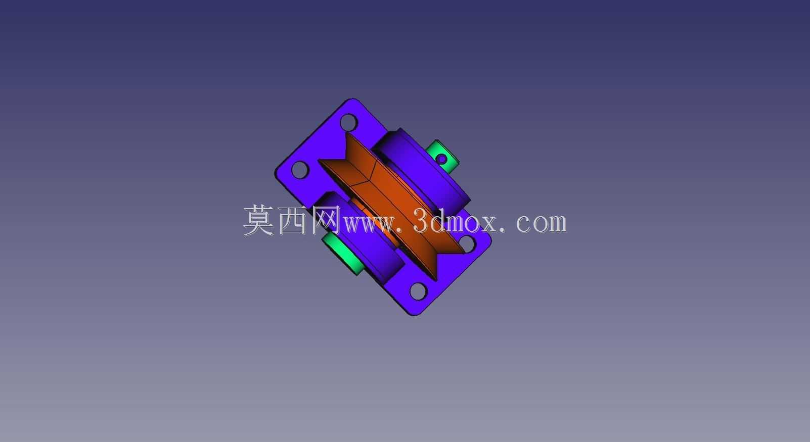 简单皮带轮(Freecad)