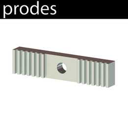 GT2皮带夹持器,通过prodes