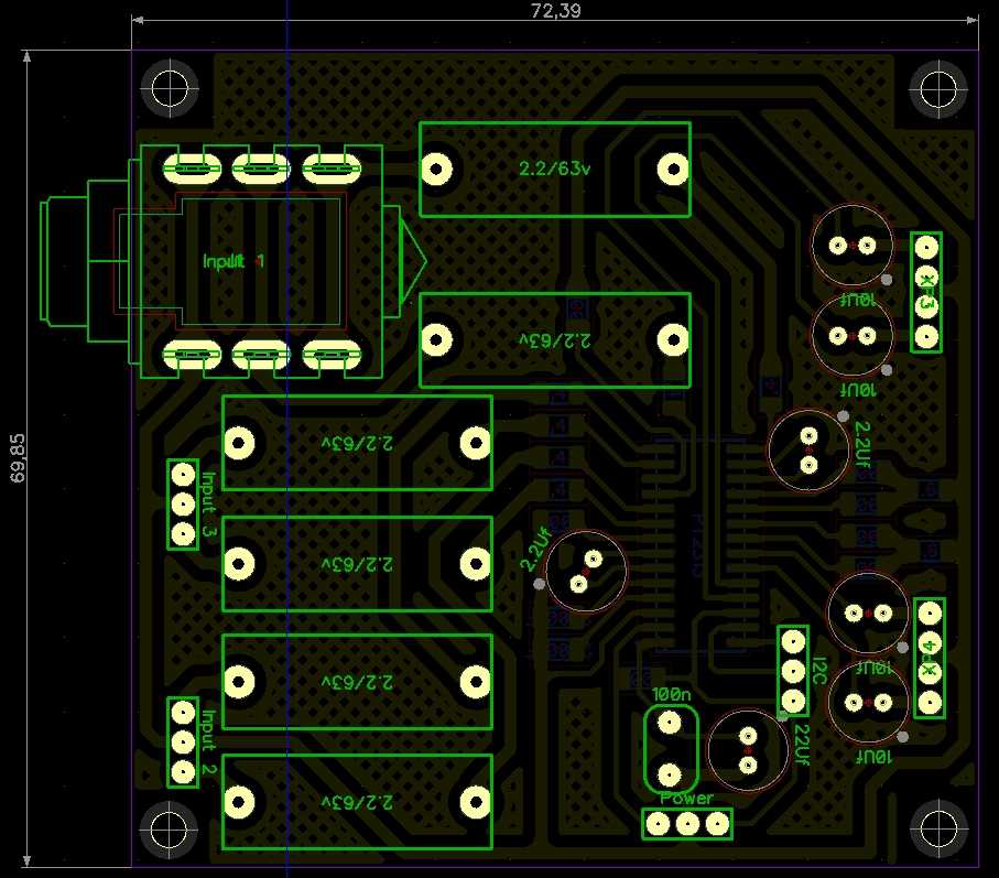 Atmega16�ϵ���Ƶ��������PT2313�ϵ�ǰ�÷Ŵ���