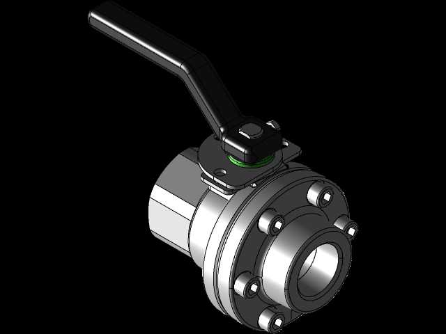 球阀1“螺纹机NPT 3000PSI