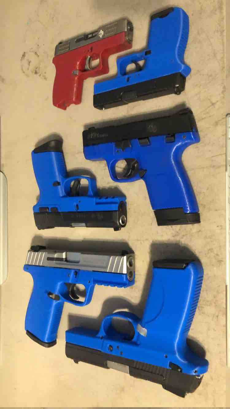 9毫米MPShield手枪框架FreeMenDontAsk