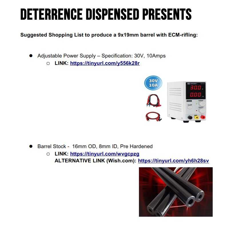 DetDisp_ECM_Rifling_ShoppingList