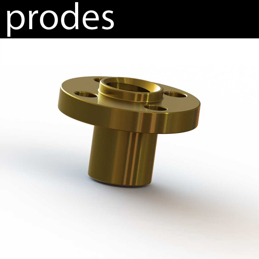 导螺杆螺母M8 step2由prodes