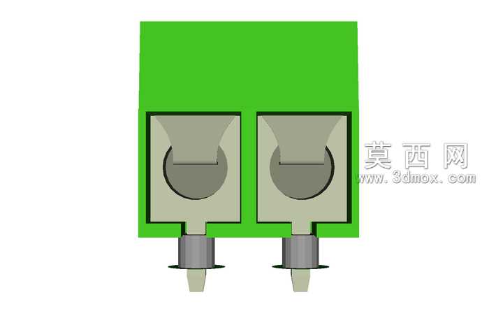 5毫米接线端子2位置(黑、蓝、绿)