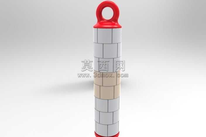 旋转密码缸-关键链