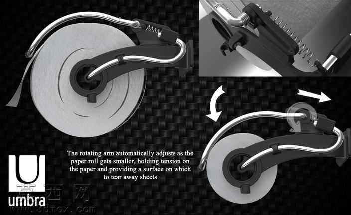 PaperTowelHolder:甩臂