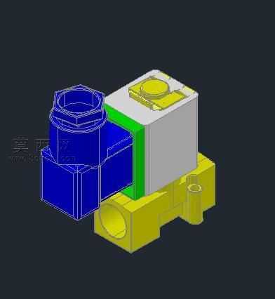 1/4"空气电磁阀