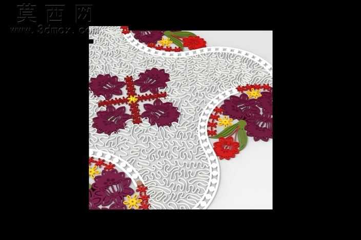 3d打印显示条目-花边Sousplat