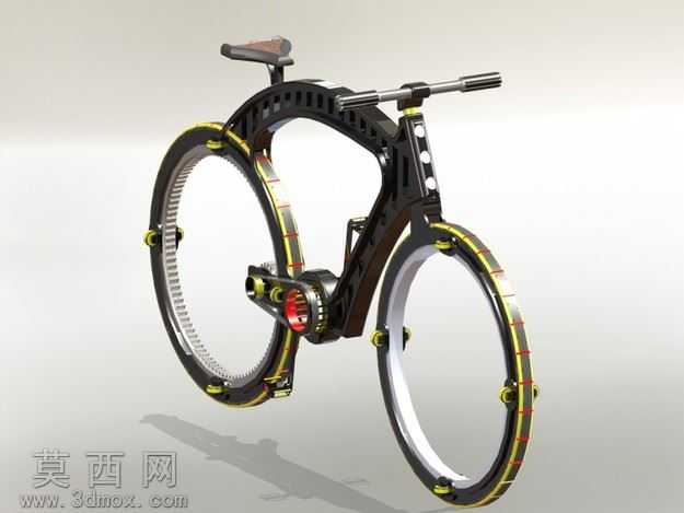 固定的轮无衬套自行车