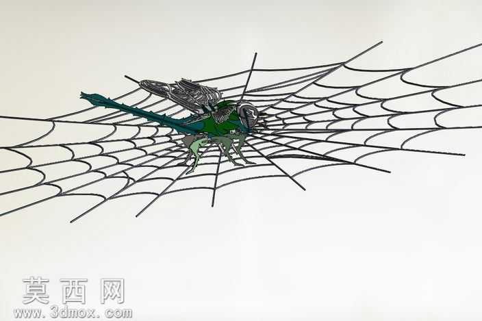 "被困蜻蜓"3d拼图,蜻蜓,3d模型、益智、钣金件、metalcraftde