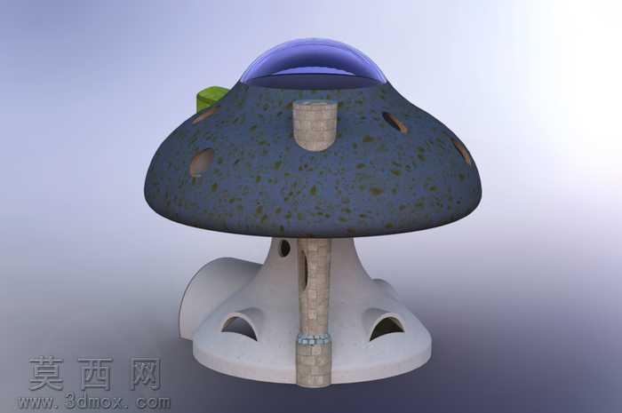 宜居蘑菇房子