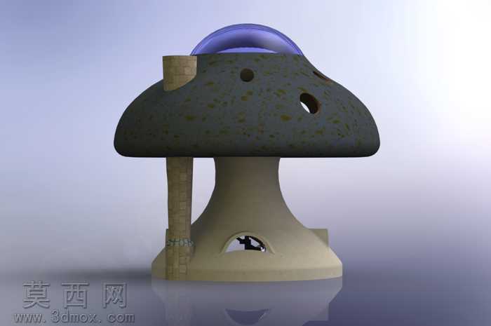 宜居蘑菇房子