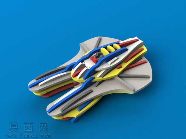 太空飞船3D拼图