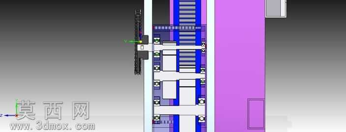 高度调整工作台机制sprocket_gears_rack