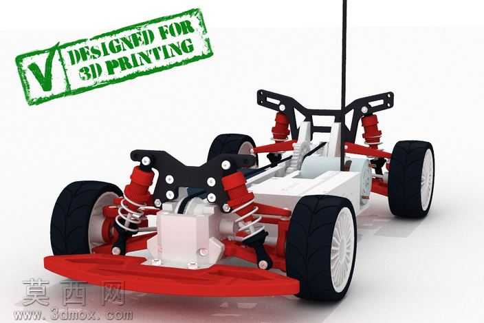 OpenRC1:104WD���θ���ң�س�(3D�ɴ�ӡ)
