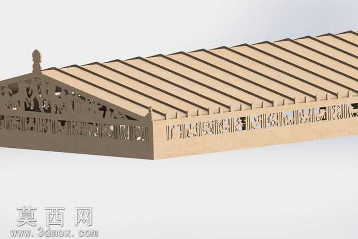 帕台农神庙,钣金件益智、体系结构、3d模型、3d拼图、metalcraft