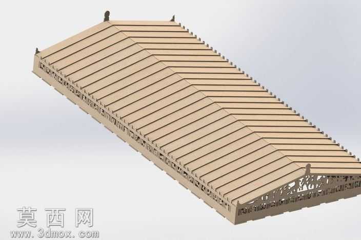 帕台农神庙,钣金件益智、体系结构、3d模型、3d拼图、metalcraft